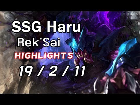 SSG Haru Rek'Sai 19/2/11 Highlights