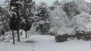 preview picture of video 'Nevada en casa Rural el Tajil, marzo 2013'