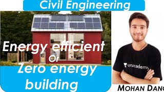 Energy efficient building | zero energy building | building drawing and design |  Green building |