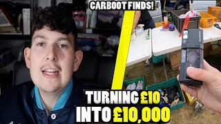 HOW TO MAKE OVER £500 RESELLING IN THE UK I £10 TO £10,000 CHALLENGE EPISODE 8