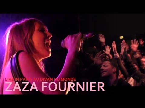 ZAZA FOURNIER LIVE IN PARIS AU DIVAN DU MONDE LE 08 FEVRIER 2012