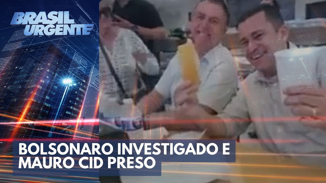 Bolsonaro é suspeito de fraudar cartão de vacinas | Brasil Urgente