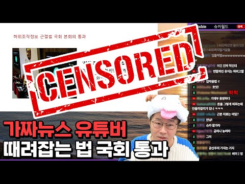 표현의 자유냐, 허위 조작정보 근절이냐