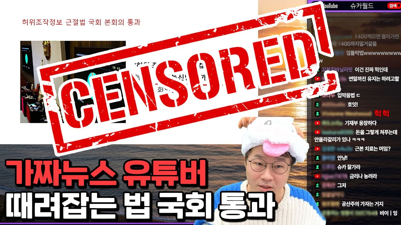 표현의 자유냐, 허위 조작정보 근절이냐