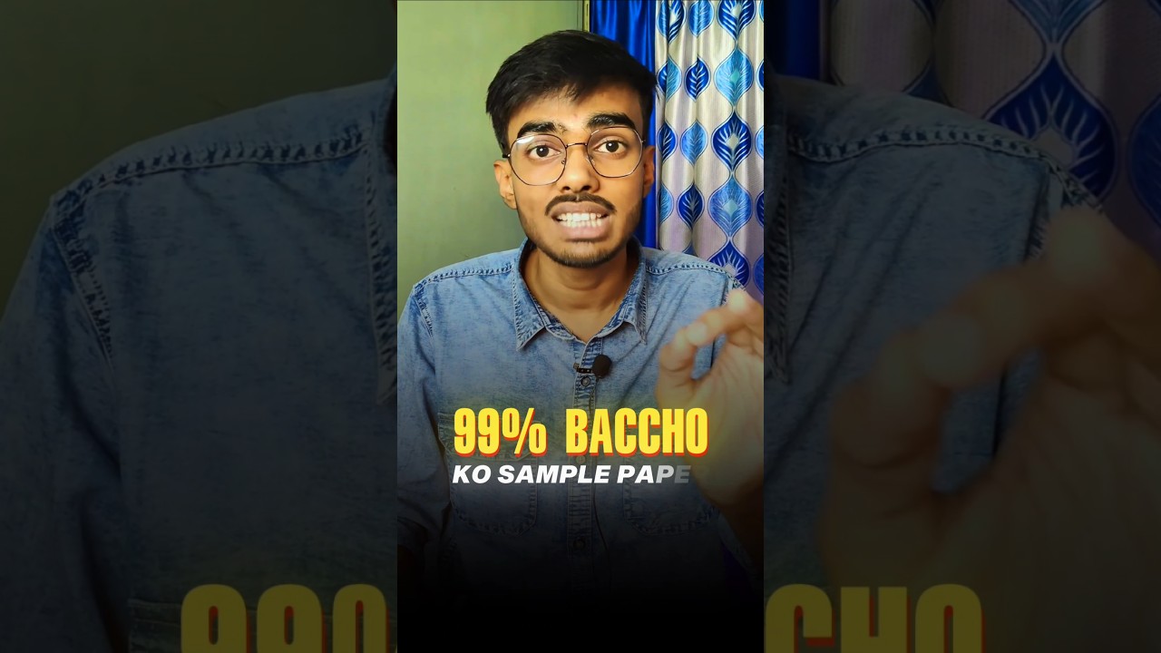 Don't Solve Sample Papers For Boards ☠️🔥 | Best Way To Solve Sample Papers #class10 #samplepaper