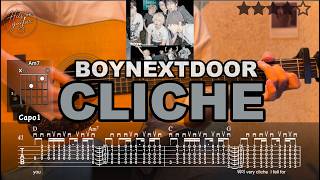 Download lagu 🎸BOYNEXTDOOR - CLICHE l Guitar Cover ( TAB) l Guitar Tutorial l 기타커버 mp3