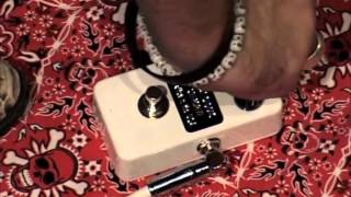 Lotus Pedals WHITE OVERDRIVE guitar effects pedal demo