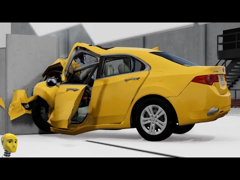 Car Crash Hard Dummy Test | Beamng drive