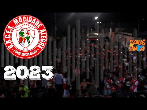 Mocidade Alegre 2023 - Áudio Ao Vivo no Ensaio de Rua #BotaOFone #PioneiroNoVídeoDosBreques