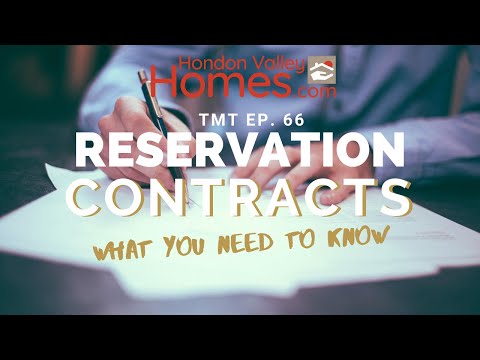 TMT Ep 66 Property Reservation Contracts