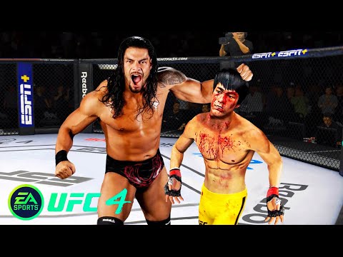 UFC4 Bruce Lee vs Roman Razor EA Sports UFC 4 PS5