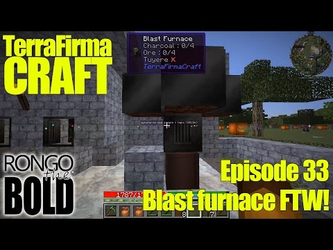 TerraFirma Craft | Season 1 | Episode 33 | Blast furnace FTW