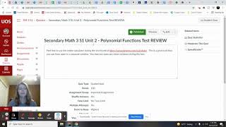 Canvas and Examity Video