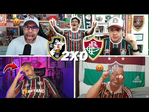 REAÇÕES DOS TRICOLORES REVOLTADOS | VASCO 2 X 0 FLUMINENSE | BRASILEIRÃO 2025 - VAMOS RIR KKK