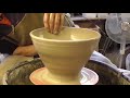 Making a Clay Pottery Bowl on the Wheel thumbnail 2