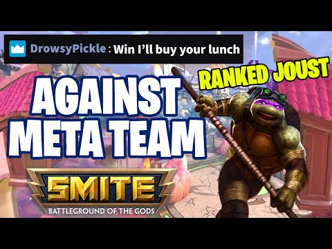$15 IF I WIN AGAINST META TEAM | Ranked Joust Season 10