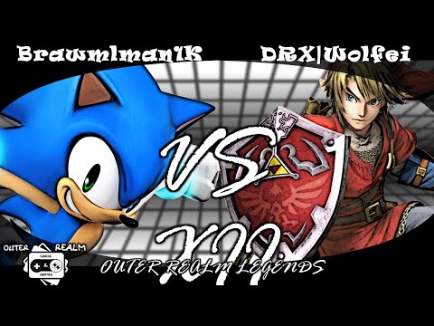 ORL XII - Brawlman1000 (Sonic) vs. DRX Wolfei (Link, Fox) - LR6 - Smash 4 - Wii U