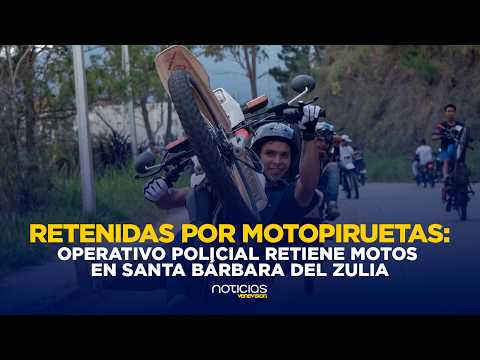 ¡MANO DURA EN EL ZULIA! Retienen 10 motos en el municipio Colón por realizar motopiruetas