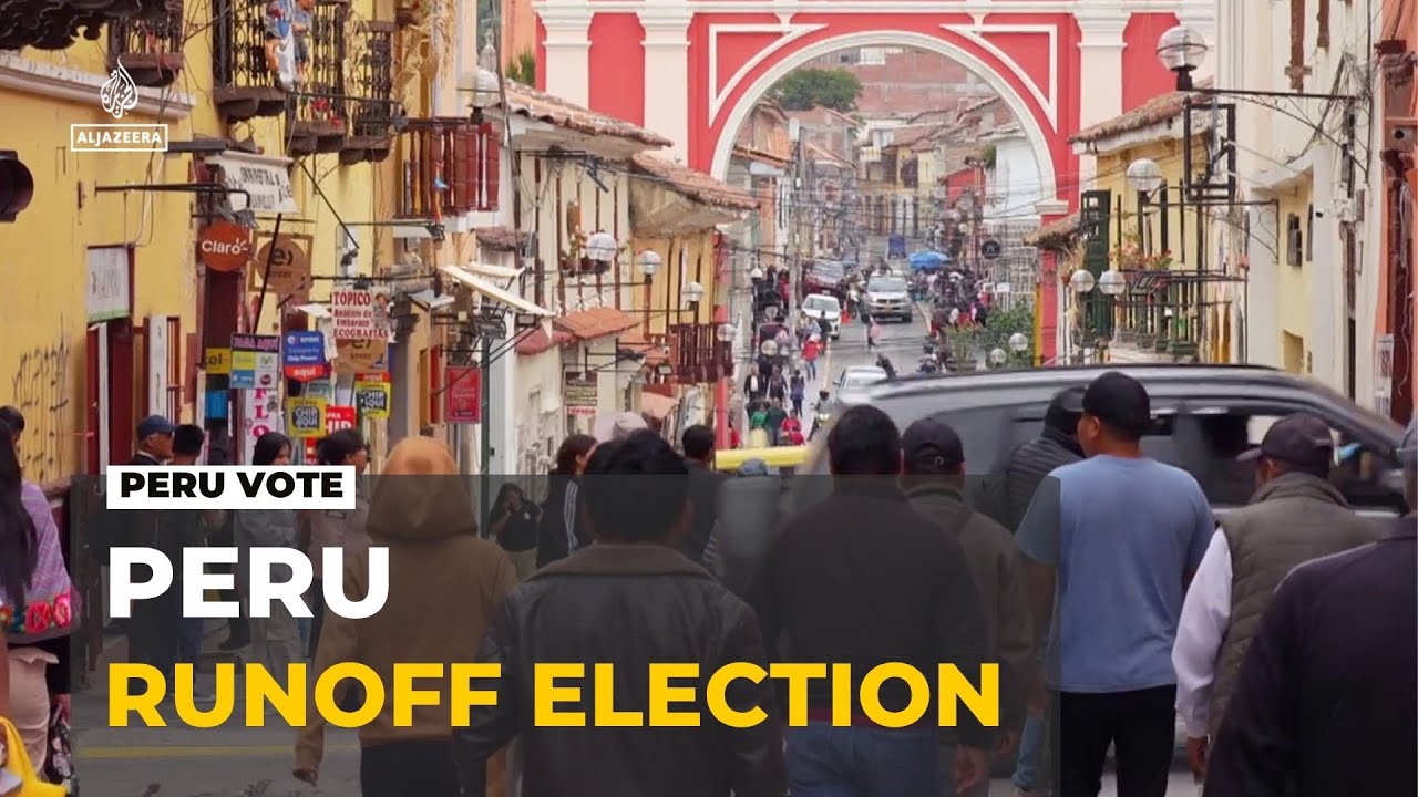 Peru election: New voters head to polls for run-off election Sunday