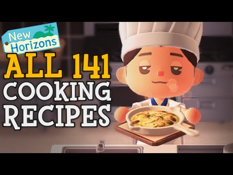 All 141 COOKING Recipes | Animal Crossing New Horizons 2.0