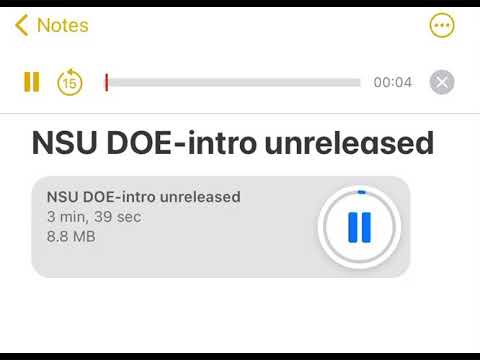 nsu doe never switch unreleased