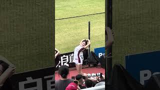 【Rakuten Girls】#李昀@桃園棒球場 20241026 #台湾チア #cheerleading #cheerdance #rakutengirls