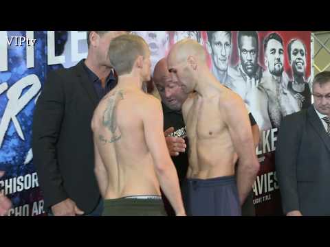Paul Butler v Stuart Hall weight in