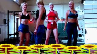 Busty Blonde Matures In An Only Girl Gym Japan momo