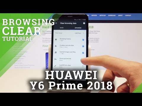 How to Reset Browser in HUAWEI Y6 Prime 2018 - Clear Browsing Data
