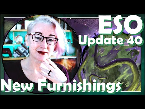 Furniture and rewards in the Endless Dungeon 🏡 ESO Housing 📓 ESO Update 40 | Icy Talks #ESO #Necrom