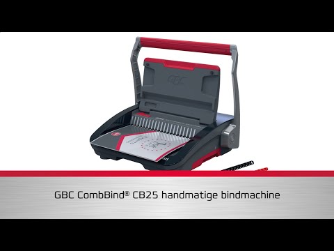 Inbindmachine GBC CombBind CB25 21-gaats