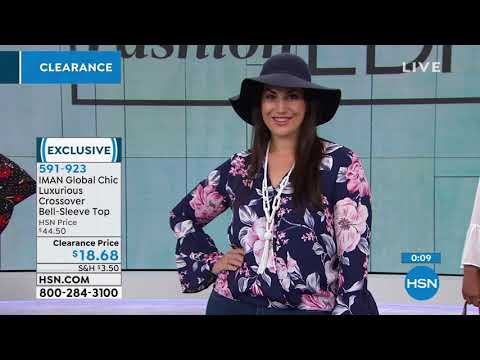 HSN | IMAN Global Chic Fashions Clearance 04.28.2019 - 05 AM