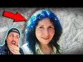Blue Haired Woman TERRIFIES Authorities