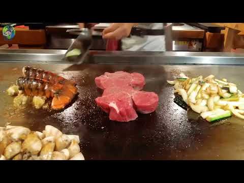 Ultimate Teppanyaki Show: 1 Hour of Live Cooking Dinner and Hibachi Chef Skills Compilation!