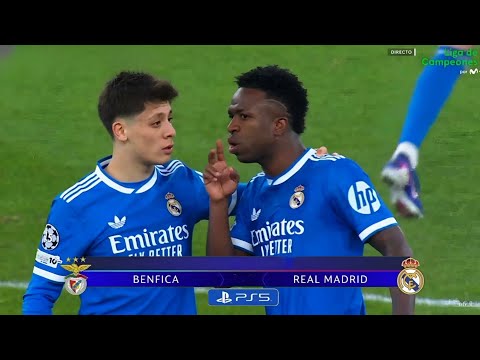 FULL HIGHLIGHT BENFICA VS REAL MADRID | PLAY OFF CHAMPIONS LEAGUE 2026 | VINI GOAL | ESTADIO DA LUZ