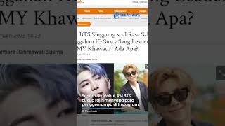 Unggahan InstaStory Singgung soal Rasa Sakit hingga Umpatan, Leader RM BTS Buat ARMY Khawatir