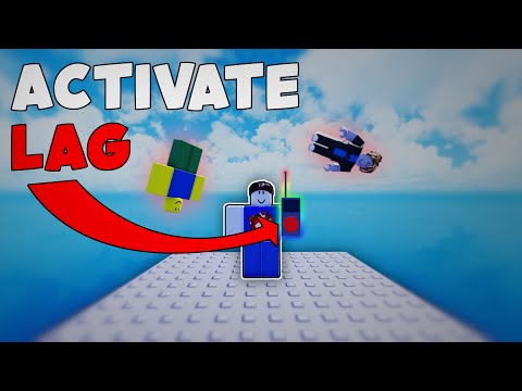 TROLLING ROBLOX PLAYERS WITH LAG...