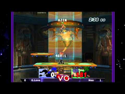 S@X Weekly - 1.1.2013 - G.Love (G&W) Vs. Neo (Marth) Brawl Singles SF - SSBB - SSBB