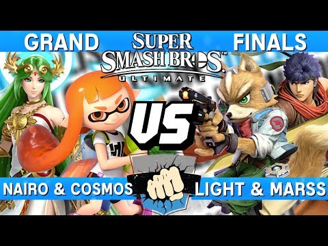 Collision 2019 Grand Finals - Nairo Cosmos (Palutena/Inkling) v Light Marss (Fox/Ike) Smash Ultimate