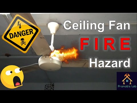 YouTube video about: Can a ceiling fan cause a fire?