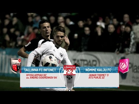 19. voor 2016: Tallinna FC Infonet - Nõmme Kalju FC 2:2 (0:2)