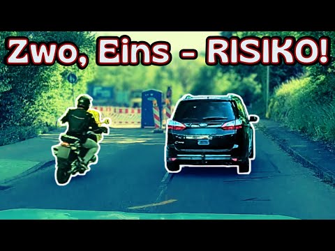 Questionable two-wheeler antics & parking chaos | #Dashcam Highlights Germany | #030