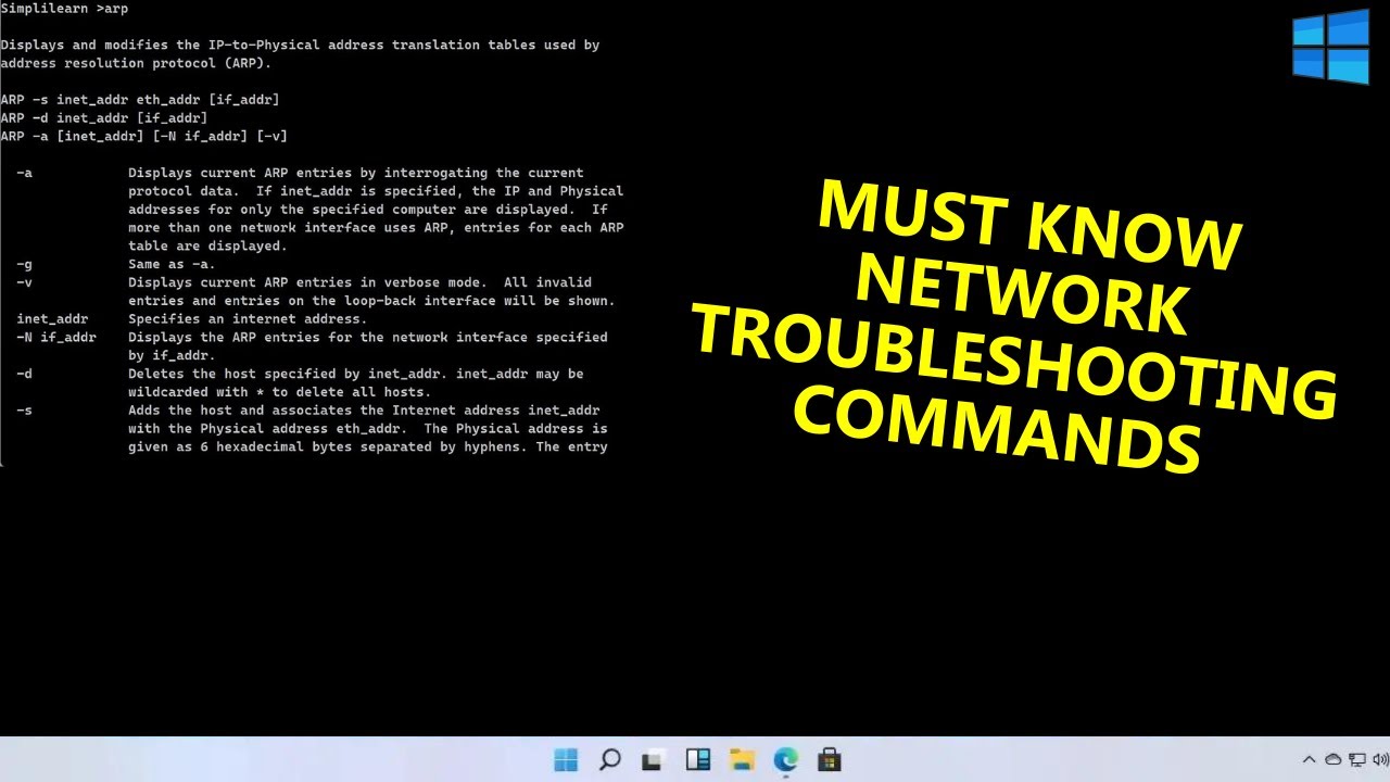 Network Commands Everyone Must Know | Basic Network Troubleshooting Commands 2023