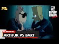 Arthur and Bart Simpson get into a rap battle at the awards! | FITS HIP HOP AWARDS 2022