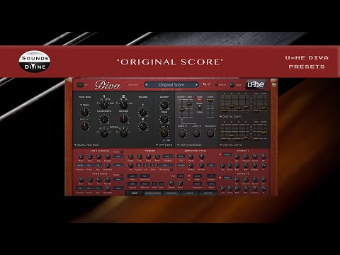 SoundsDivine 'Original Score'- u-he Diva