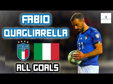 Fabio Quagliarella | All 9 Goals for Italy