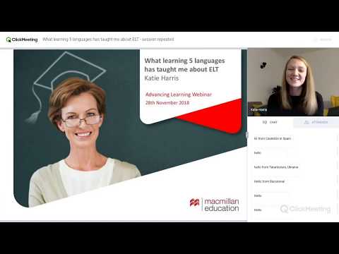 What learning 5 languages has taught me about ELT [Advancing Learning Webinar]