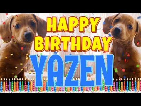 Happy Birthday Yazen! ( Funny Talking Dogs ) What Is Free On My Birthday