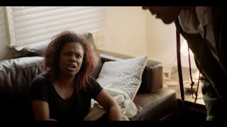 KANDI BURRUSS plays a crackhead mother of DIJON TALTON in NEVER HEARD movie video