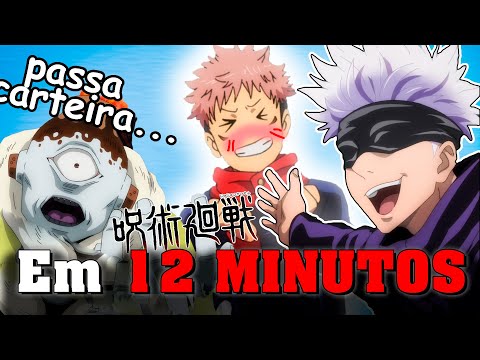 Jujutsu Kaisen em 12 MINUTOS